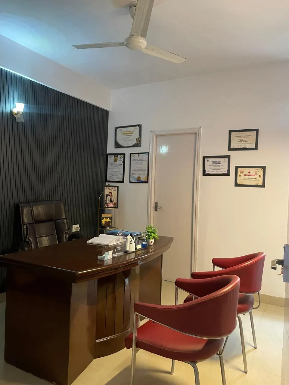 Consultation room at Trinity Physio & Wellness Centre