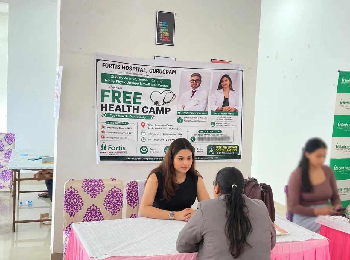 Health camp patient assessment
